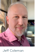 Man looking into the camera