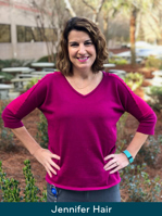 Jennifer Hair Associate of the Month October